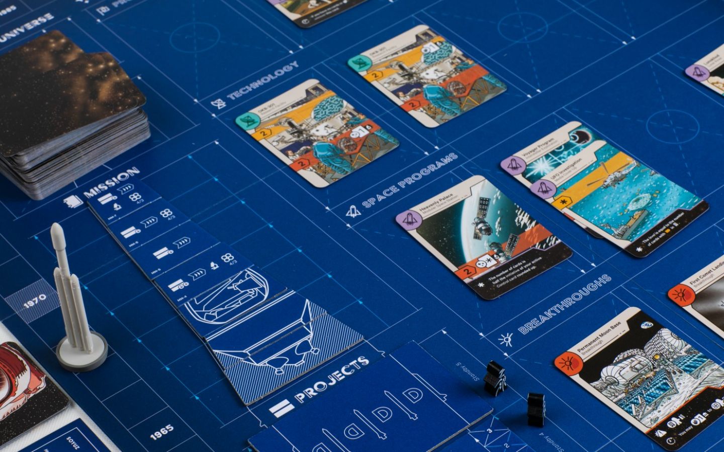 Space race! Board game academy project on Behance